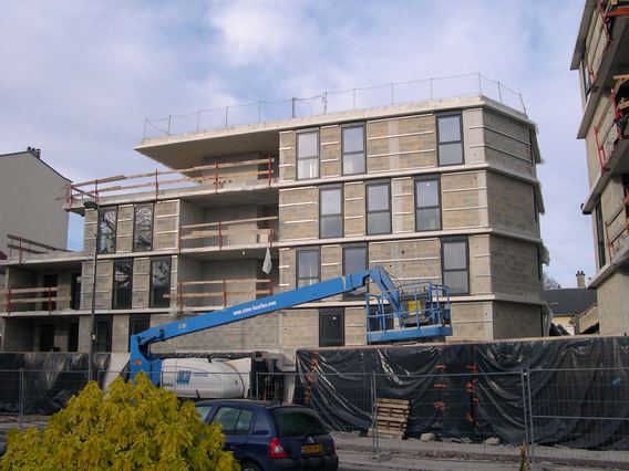  Chantier de la résidence des 3 Seine